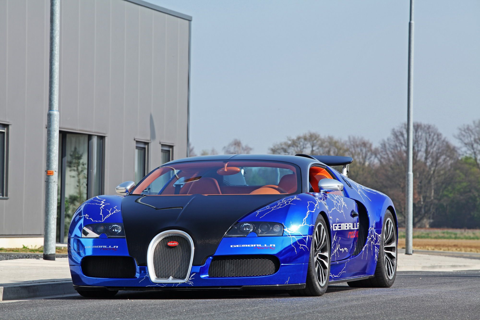 2012 Bugatti Veyron Sang Gemballa Blue by Gemballa Racing and Cam Shaft