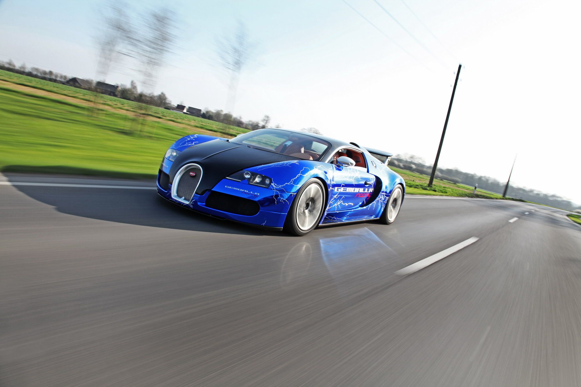 2012 Bugatti Veyron Sang Gemballa Blue by Gemballa Racing and Cam Shaft