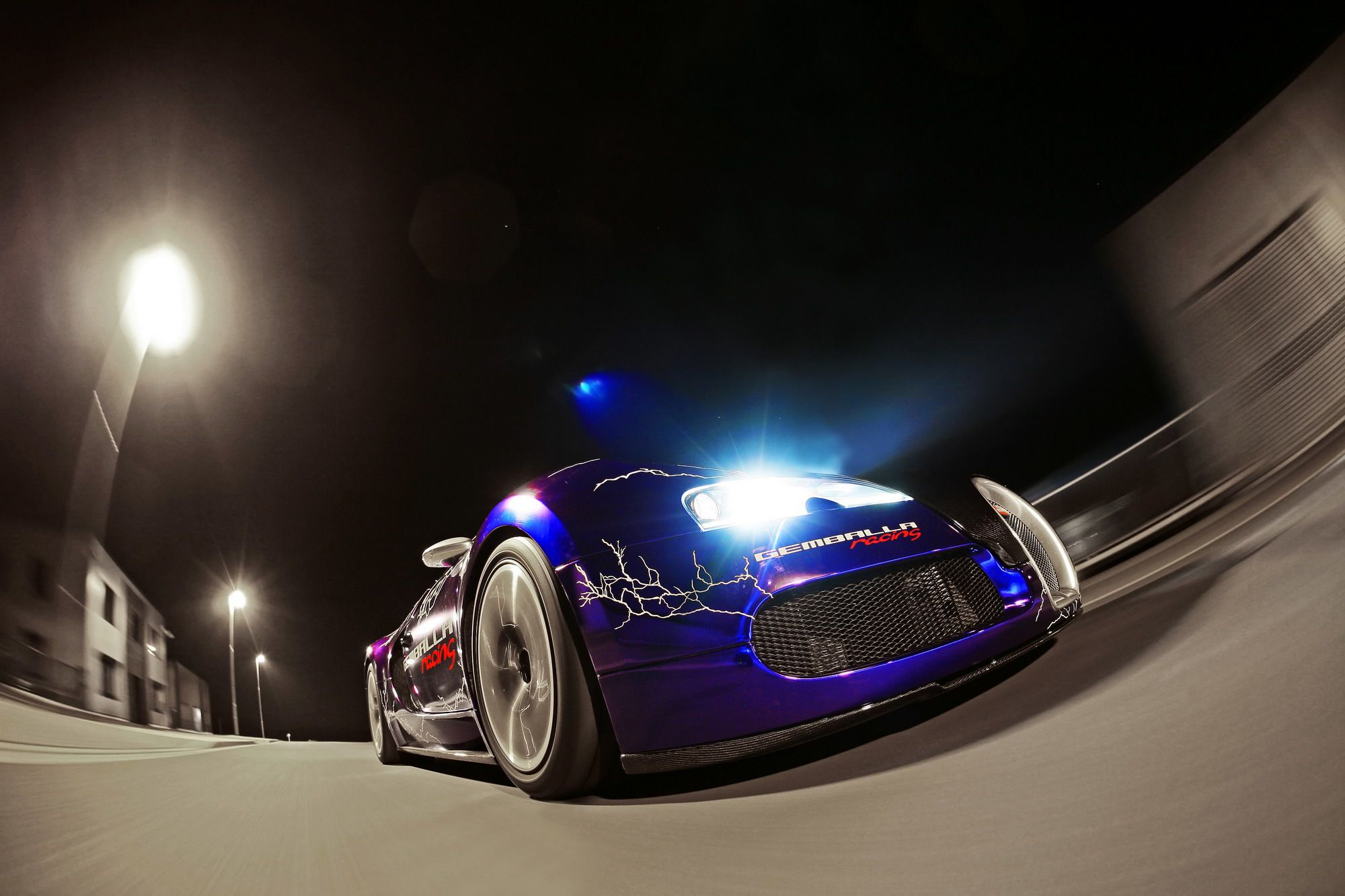 2012 Bugatti Veyron Sang Gemballa Blue by Gemballa Racing and Cam Shaft