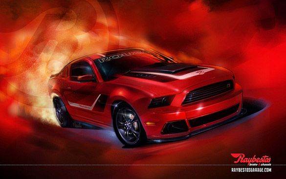 2013 Ford Roush Stage 3 Mustang by Raybestos