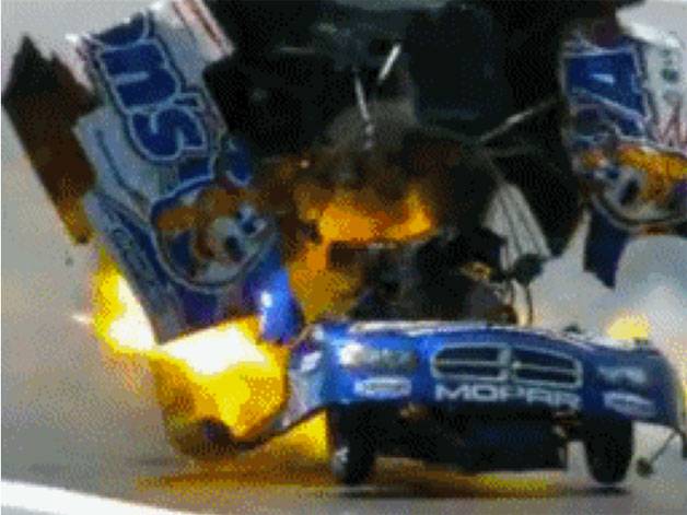 The Dangers of Drag Racing: Funny car explodes during race in U.S.