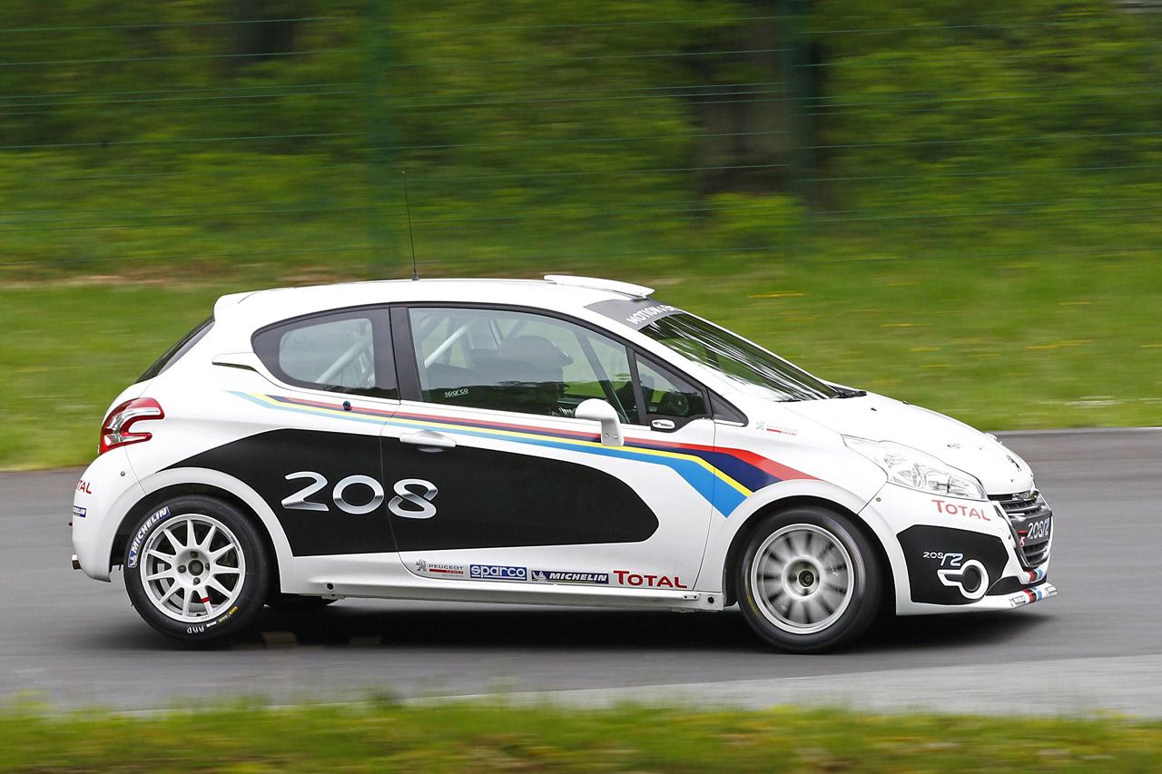 2012 Peugeot 208 R2 Rally Car