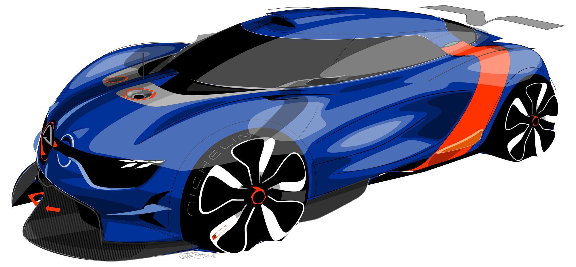 2012 Renault Alpine A110-50 Concept