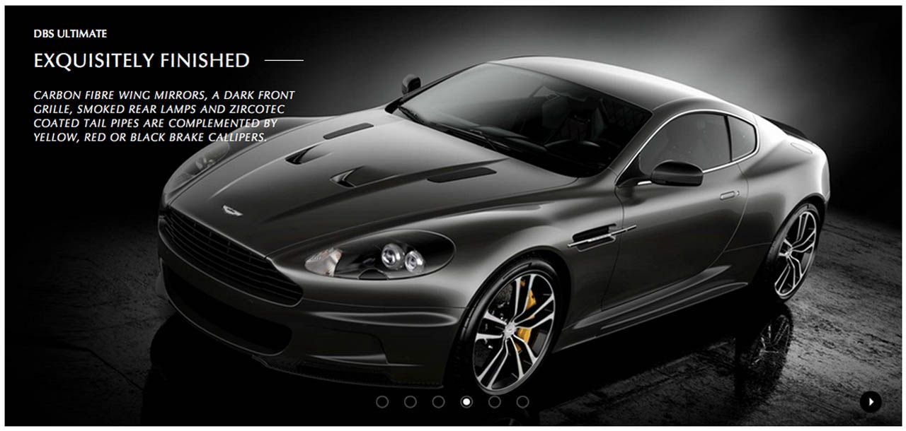 2013 Aston Martin DBS Ultimate Edition