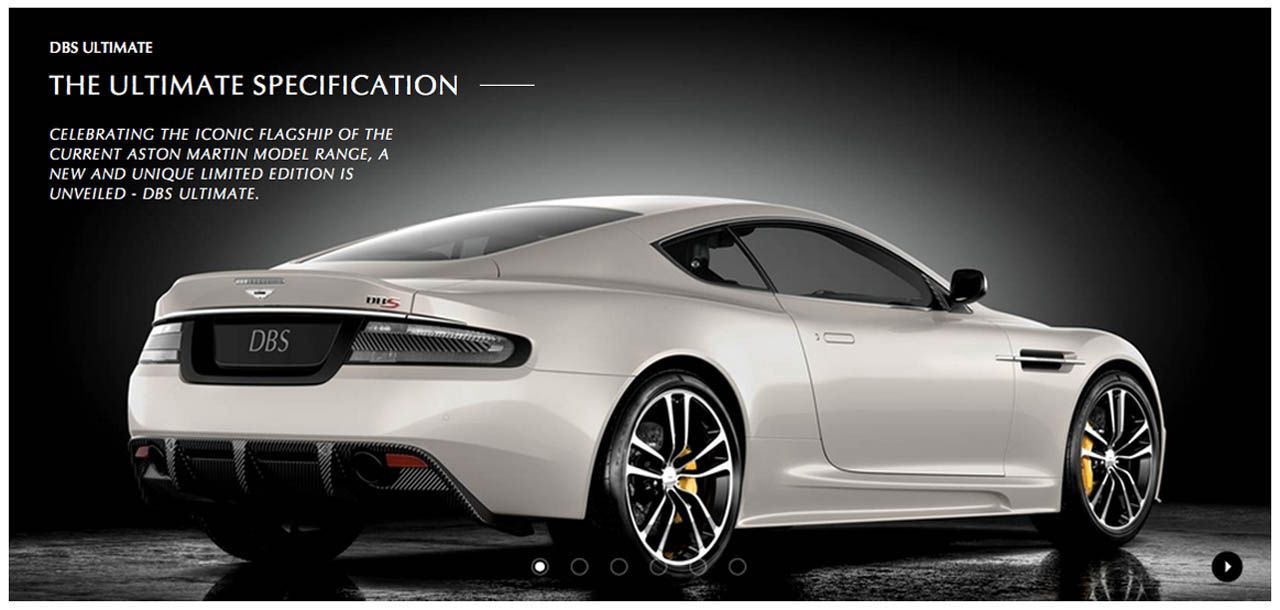 2013 Aston Martin DBS Ultimate Edition