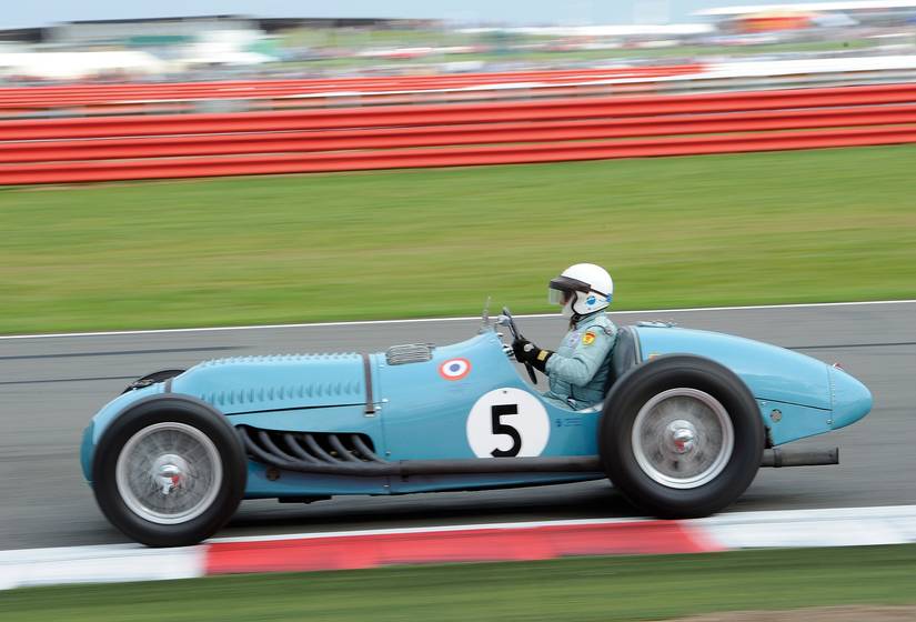 Slot Car Cartrix Talbot Lago N°15 GP Silverstone 1950 - L. Rosier - 1/32
