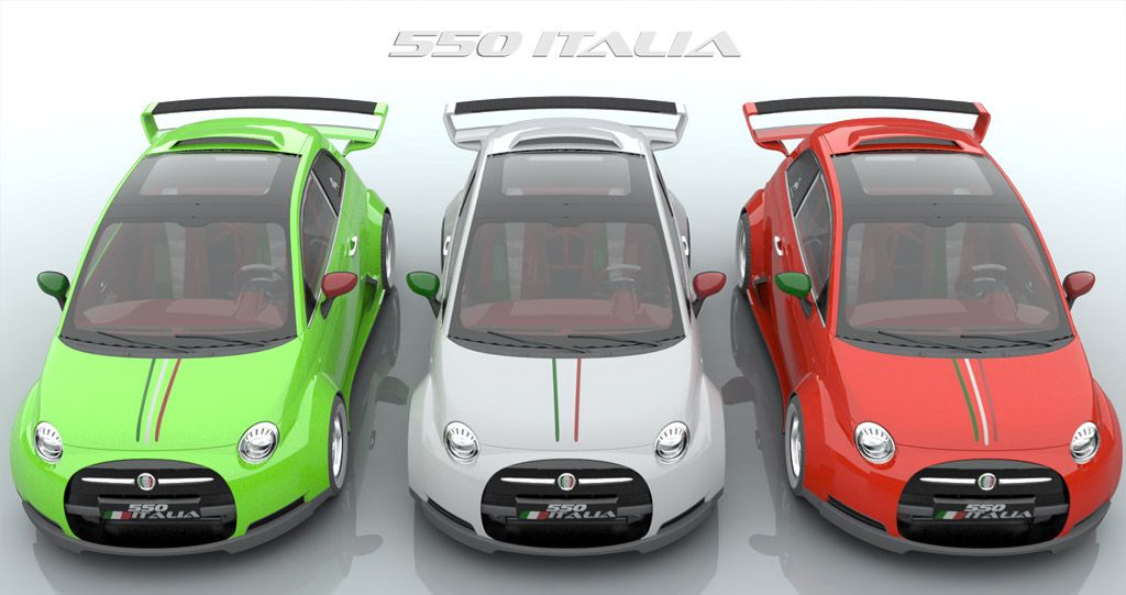 2012 Fiat 550 Italia by Lazzarini Design