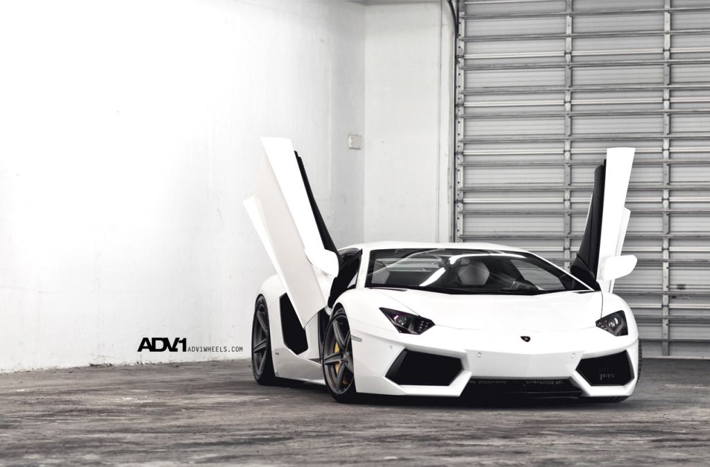  Lamborghini Aventador by ADV.1 wheels