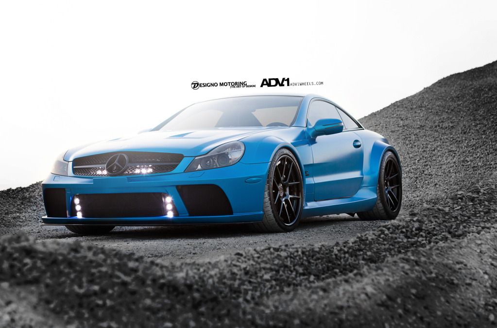  Mercedes-Benz SL65 AMG Black Series by ADV.1