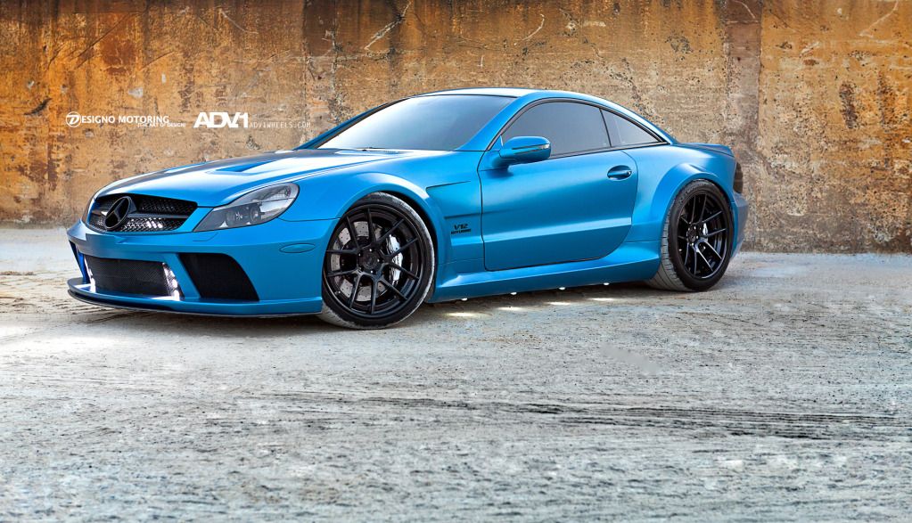  Mercedes-Benz SL65 AMG Black Series by ADV.1