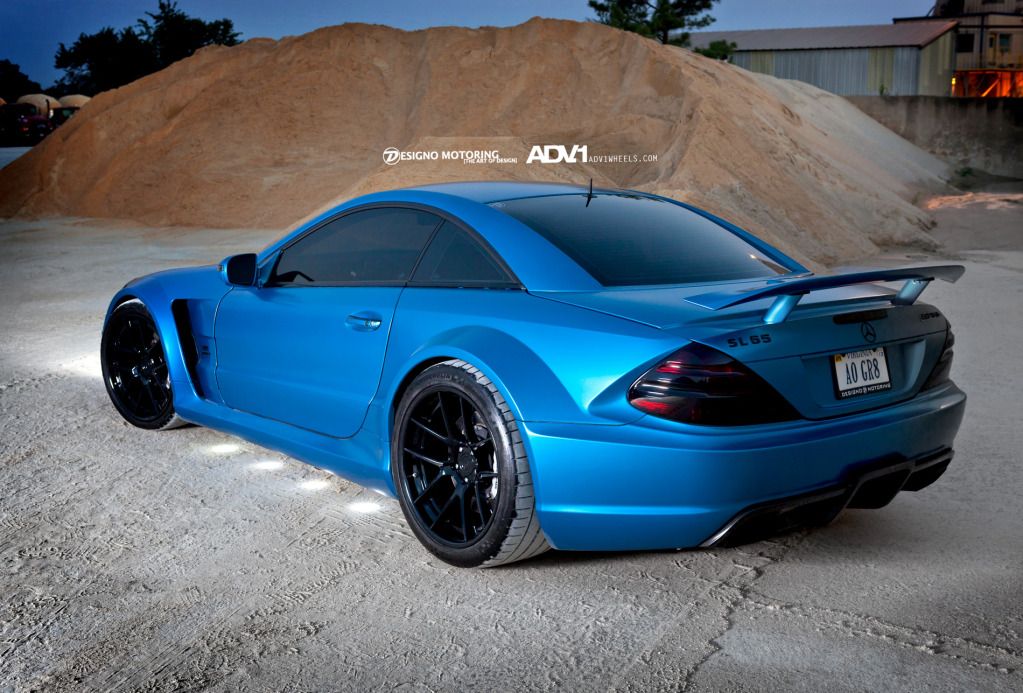  Mercedes-Benz SL65 AMG Black Series by ADV.1