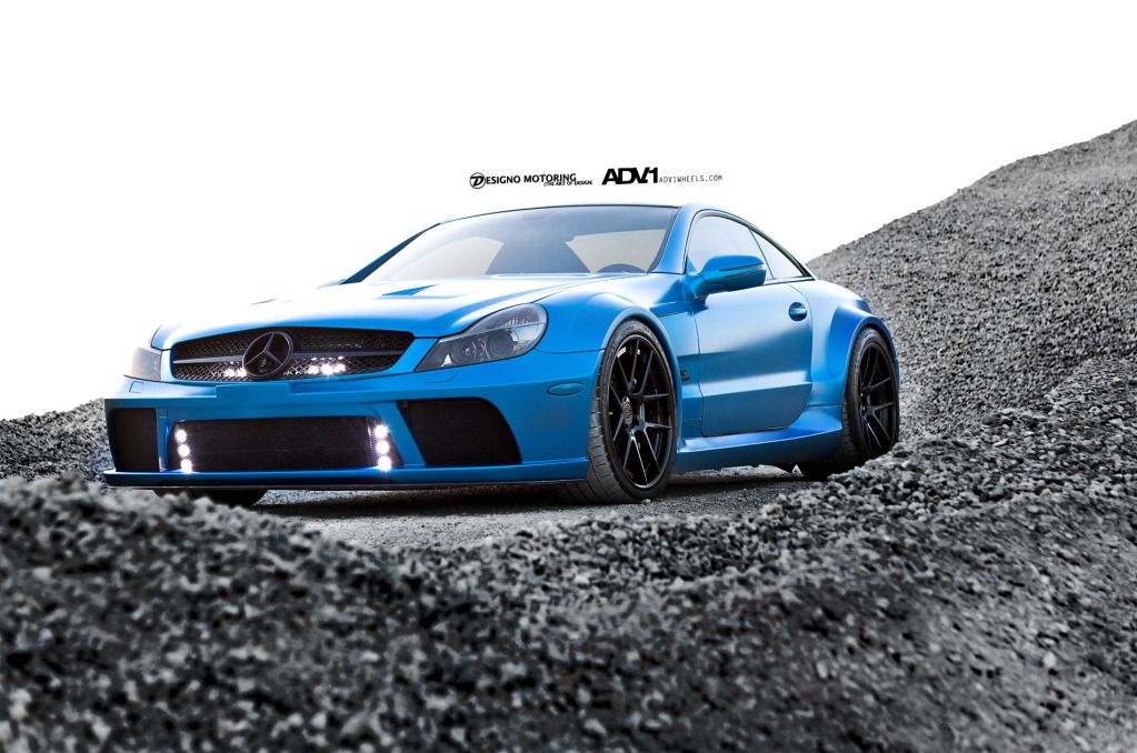  Mercedes-Benz SL65 AMG Black Series by ADV.1