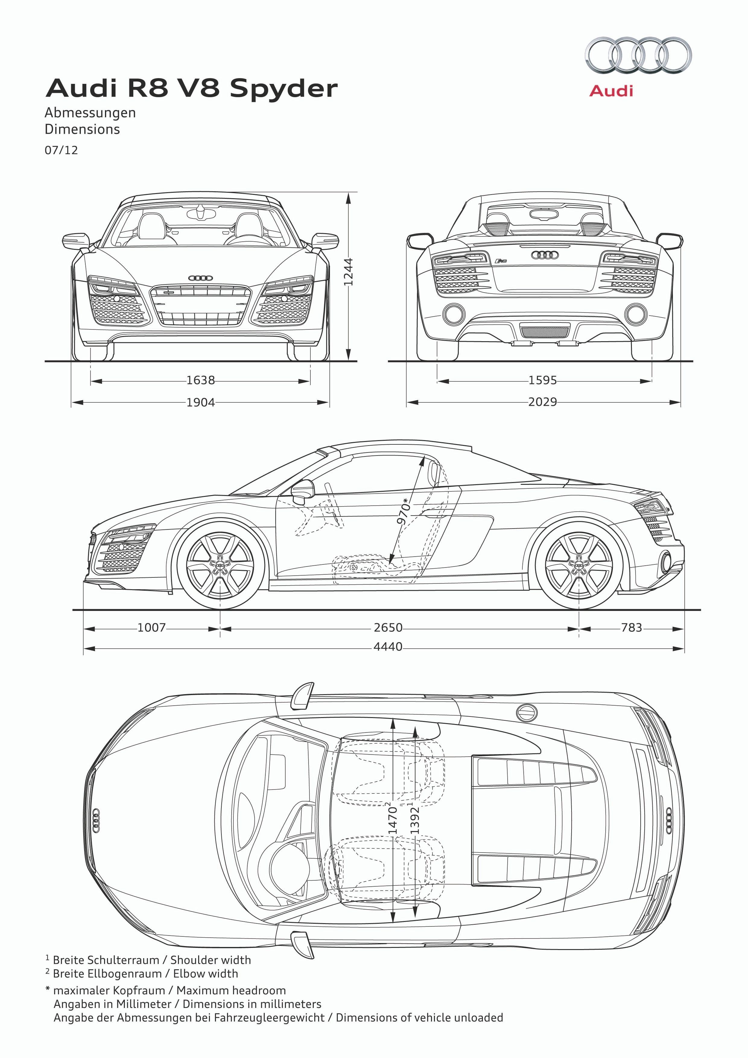 2014 - 2015 Audi R8 Spyder