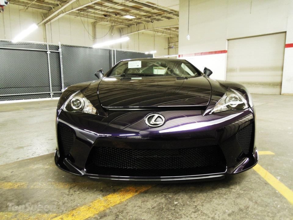 Lexus LFA С„РёРѕР»РµС‚РѕРІС‹Р№