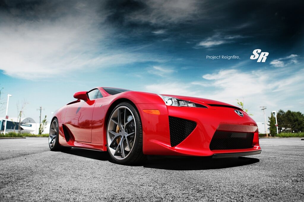  Lexus LFA 'Project Reignfire' by PUR wheels