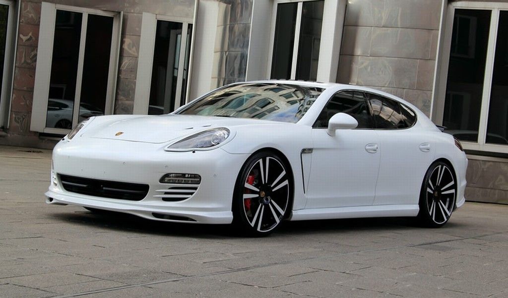 2012 Porsche Panamera White Snow by Anderson Germany