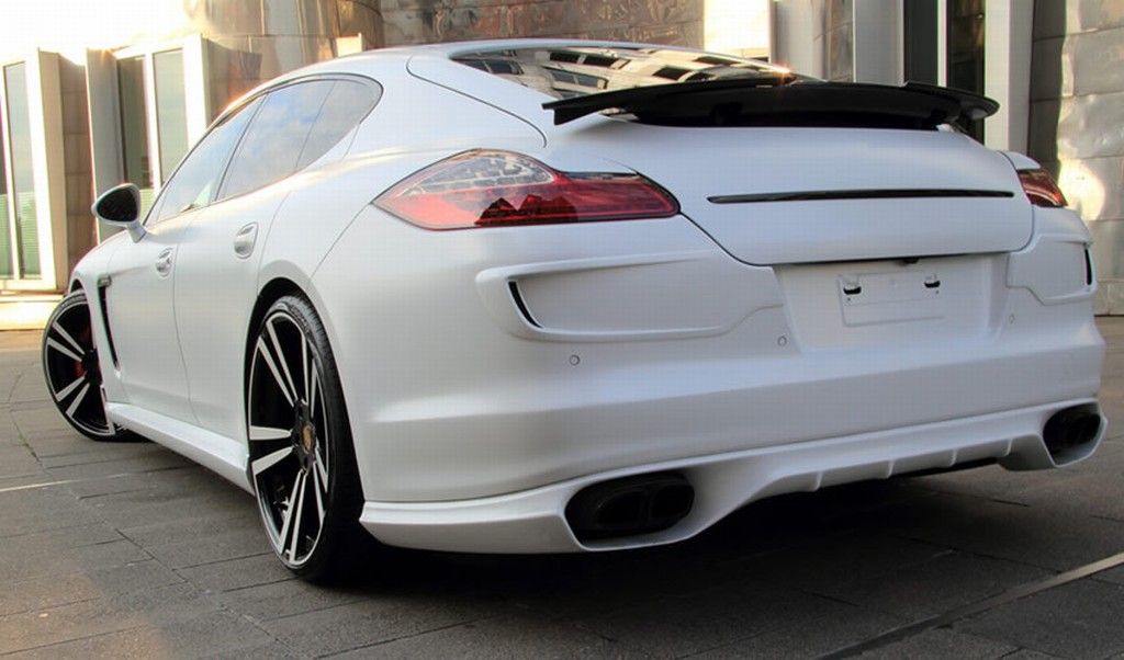 2012 Porsche Panamera White Snow by Anderson Germany