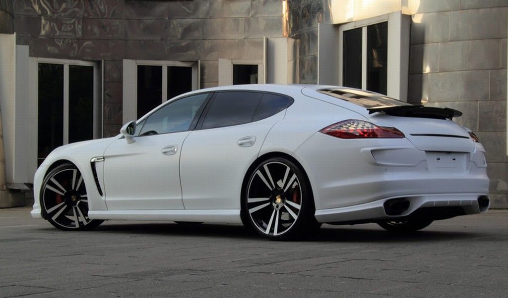 2012 Porsche Panamera White Snow by Anderson Germany