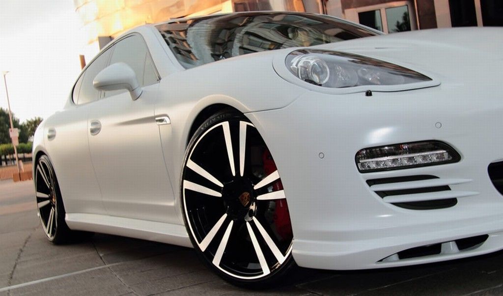 2012 Porsche Panamera White Snow by Anderson Germany