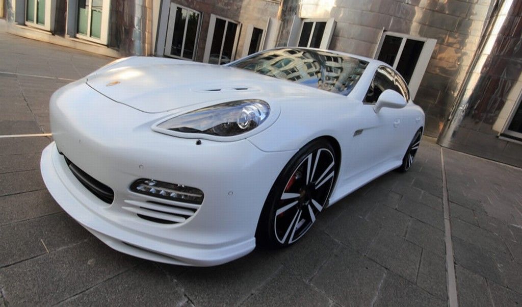 2012 Porsche Panamera White Snow by Anderson Germany