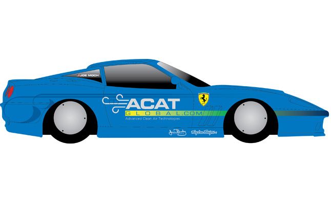 2004 ACAT Global Ferrari 575 by JBR Motorsports