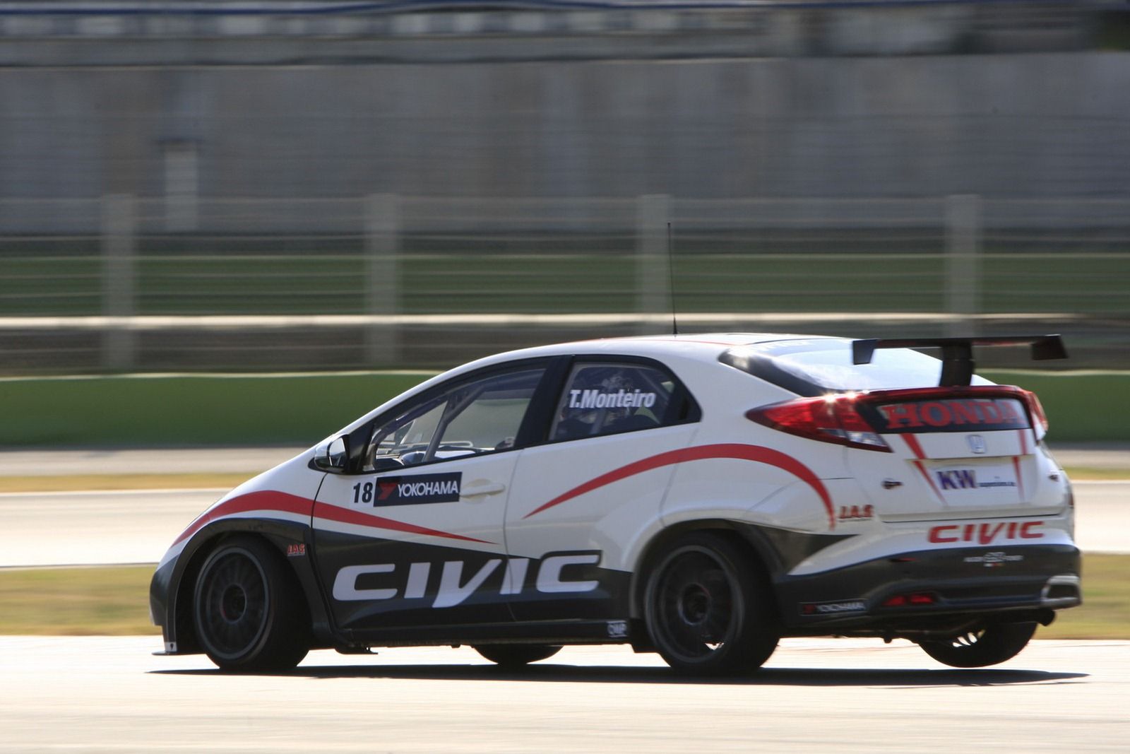 2013 Honda Civic WTCC Race Car