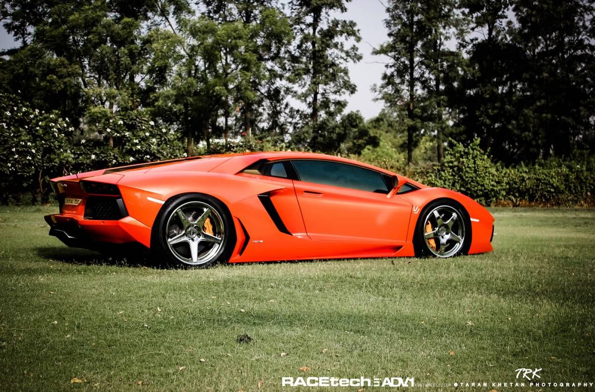 2012 Lamborghini Aventador by ADV.1 Wheels