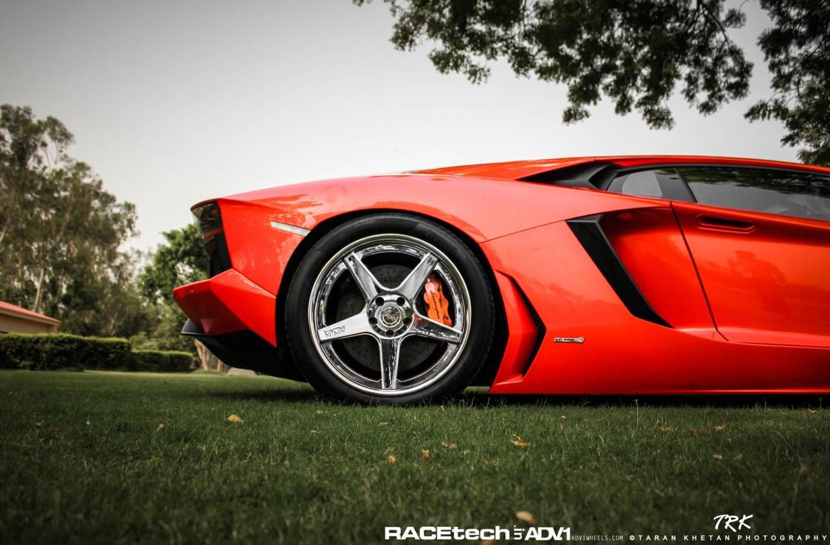 2012 Lamborghini Aventador by ADV.1 Wheels