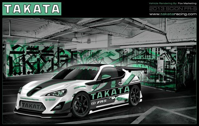 2013 Scion FR-S by Fox Marketing and Takata Racing