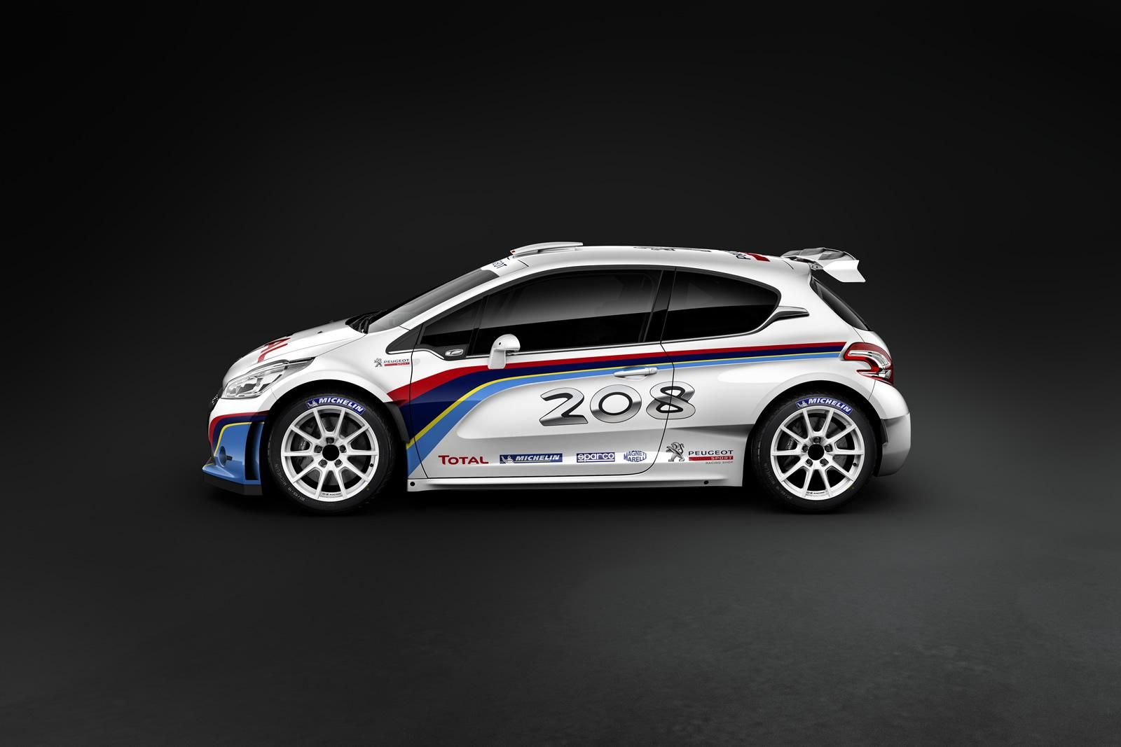 2013 Peugeot 208 T16 (Type R5) Rally Car 