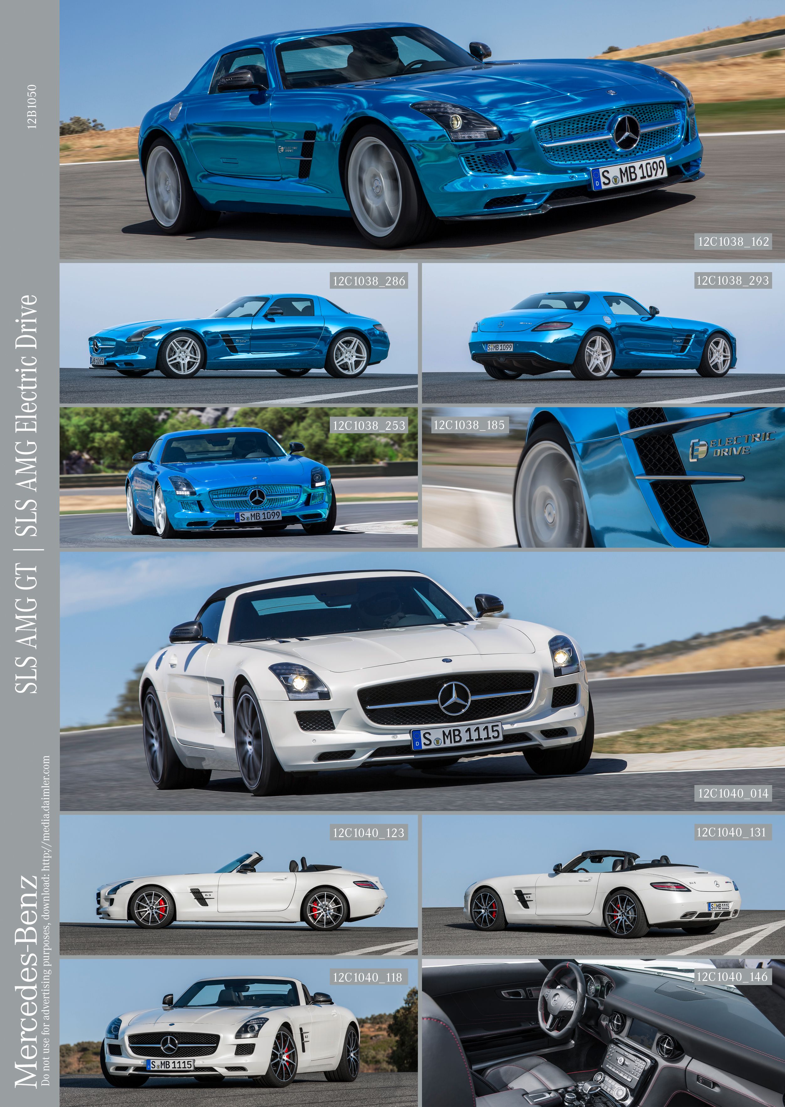 2013 Mercedes SLS AMG Coupe Electric Drive