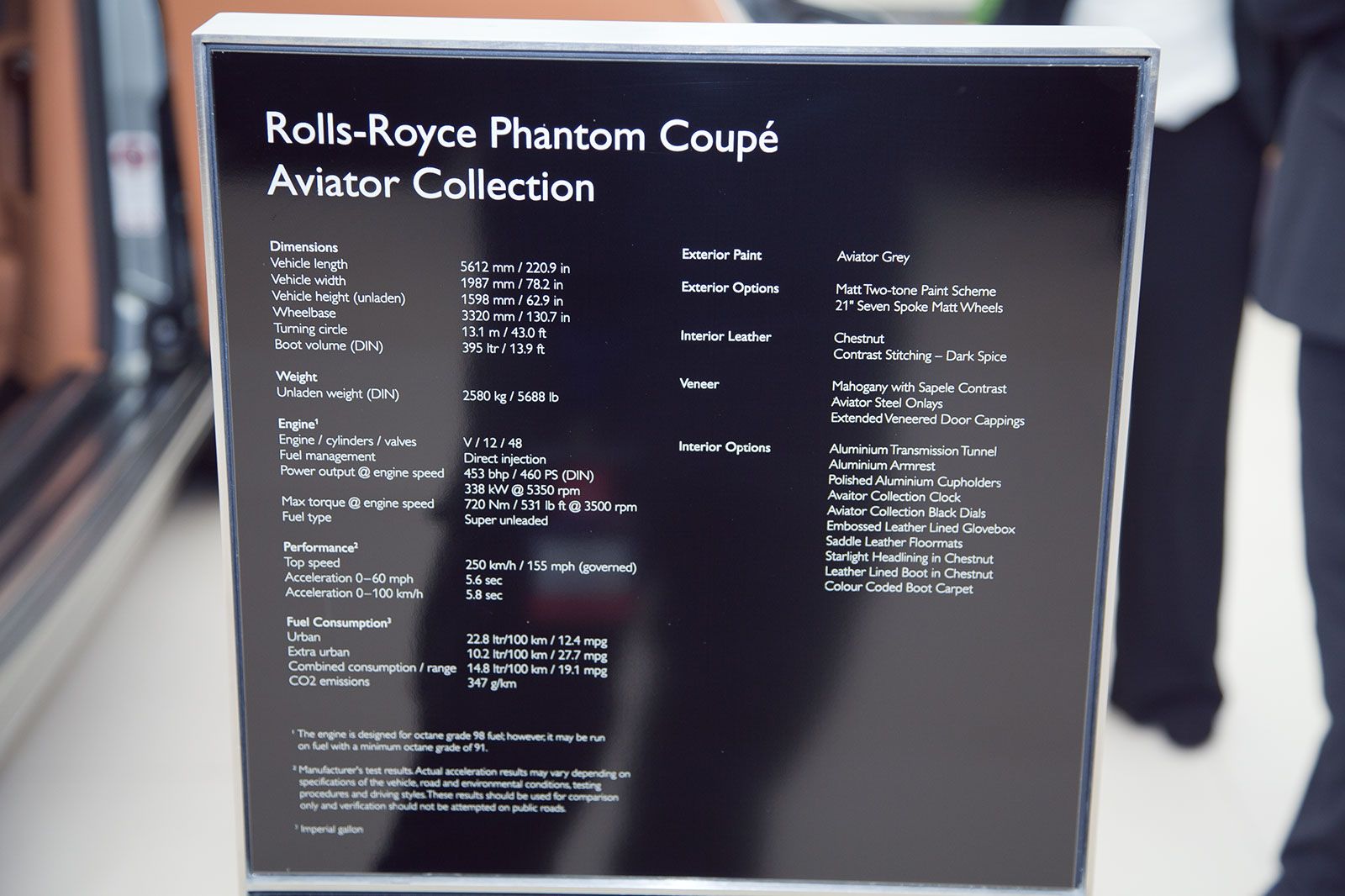 2013 Rolls-Royce Phantom Coupé Aviator Edition
