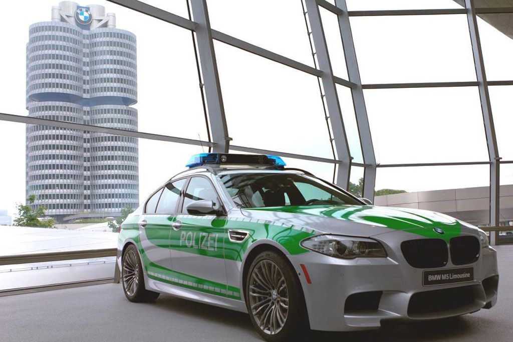 2012 BMW M5 Police Car