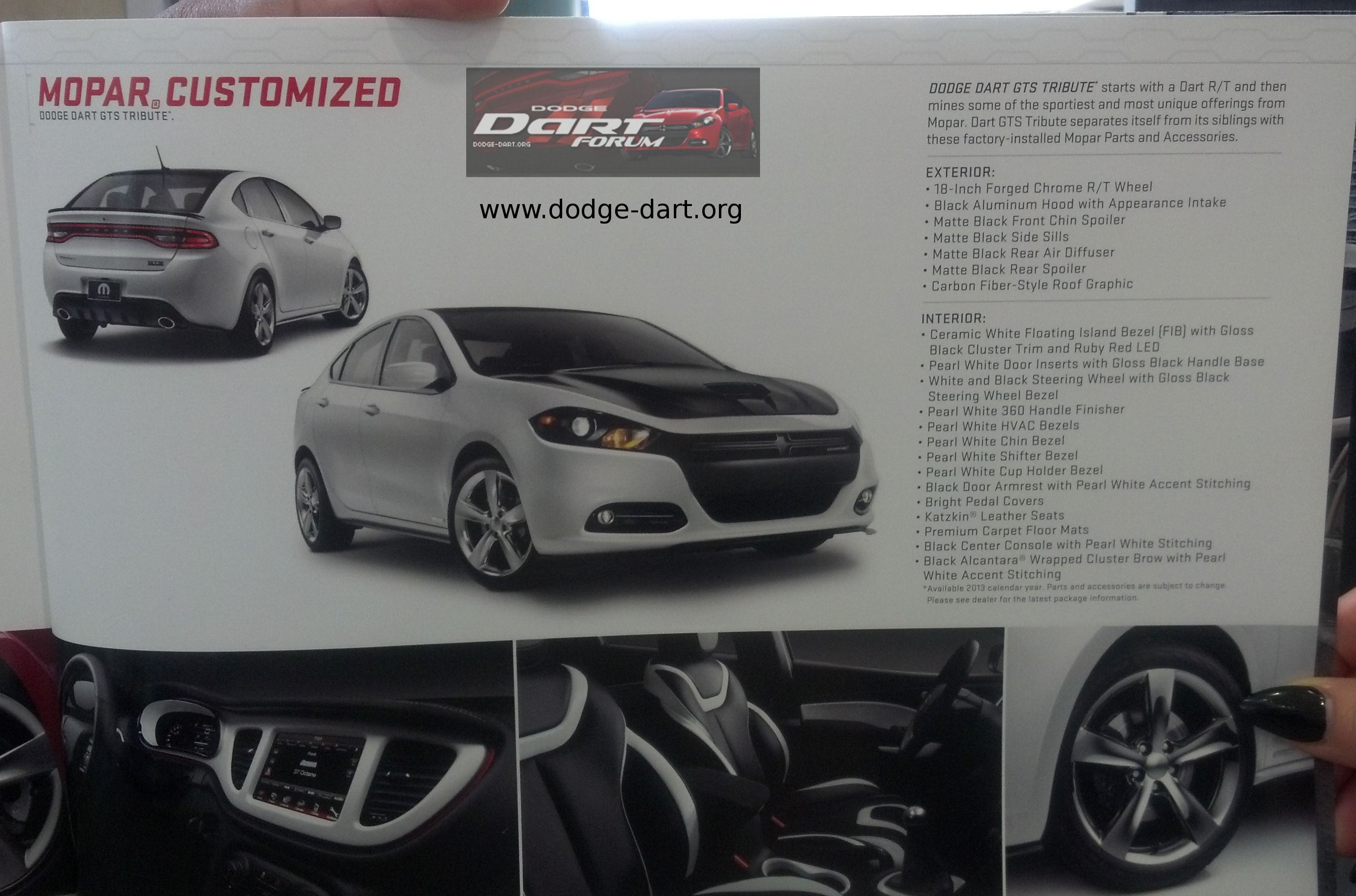 2013 Dodge Dart GTS Tribute