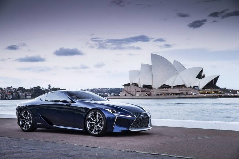 2012 Lexus LF-LC True Blue Concept