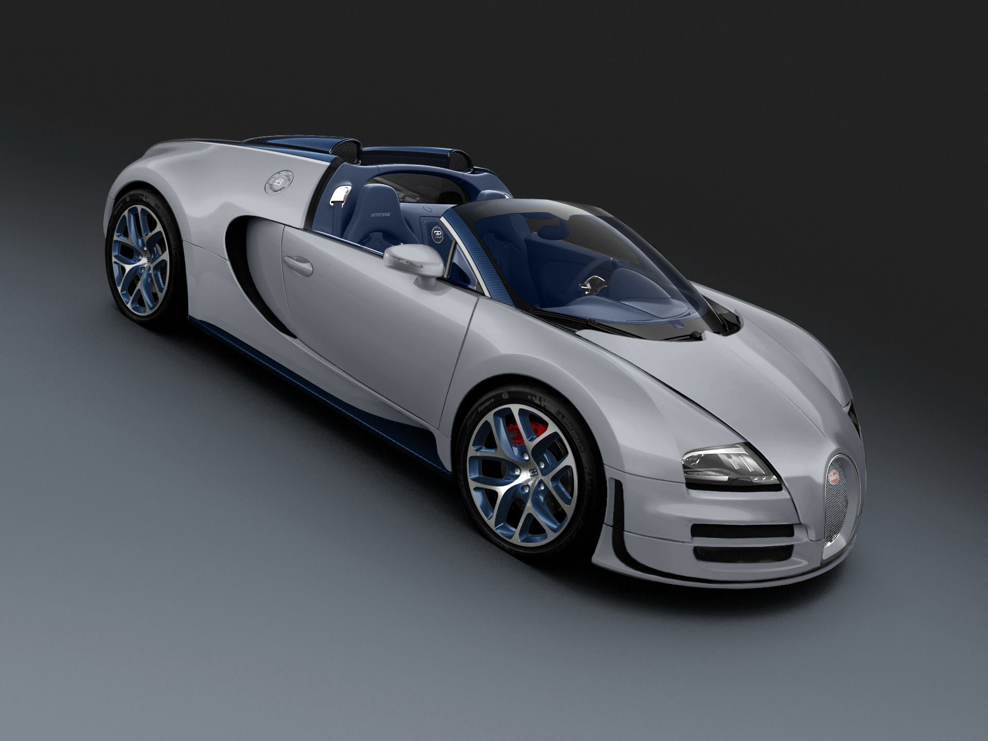 2012 Bugatti Veyron Grand Sport Vitesse Gris Rafale