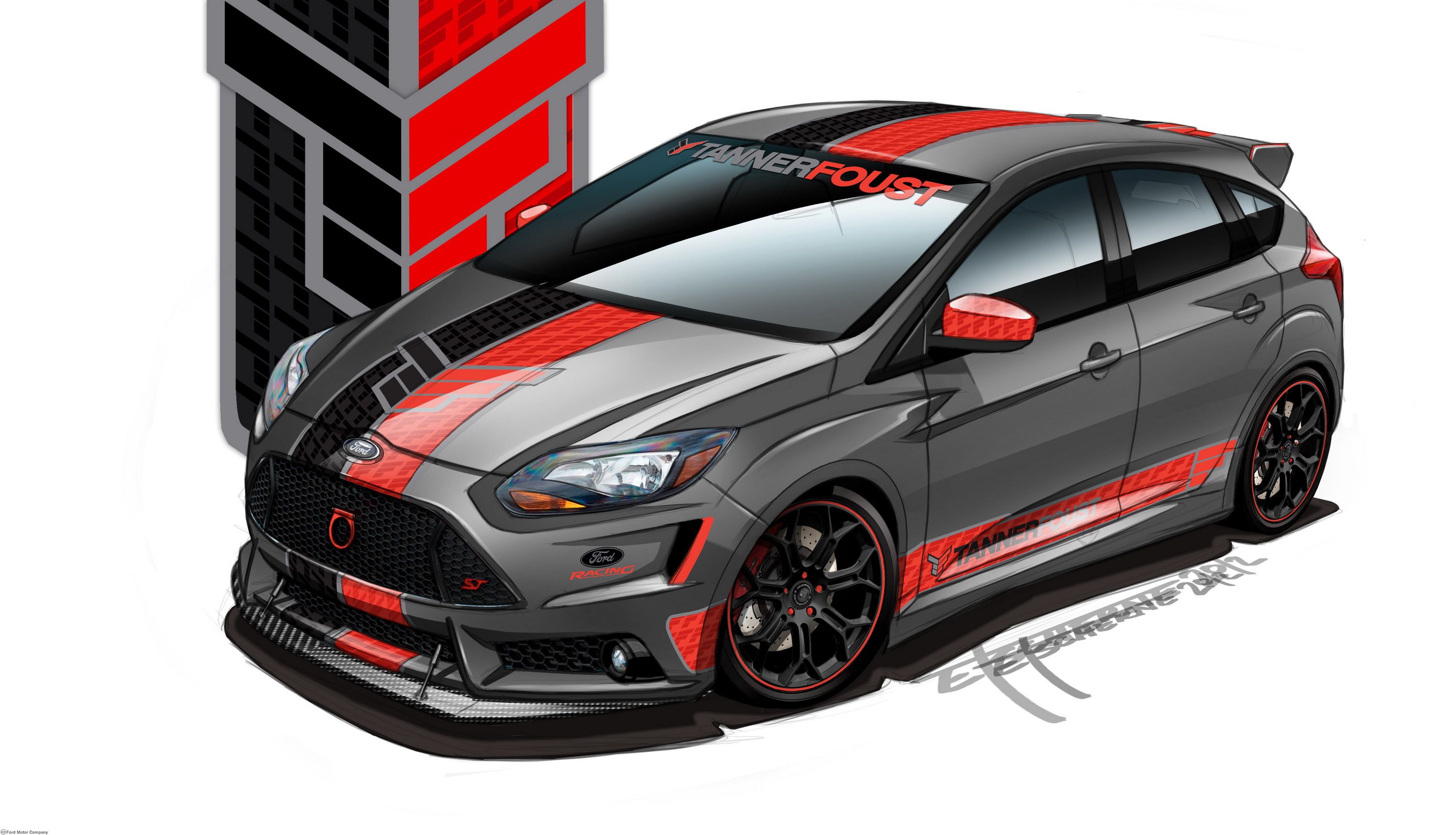 2012 Ford Focus ST by Tanner Foust Racing