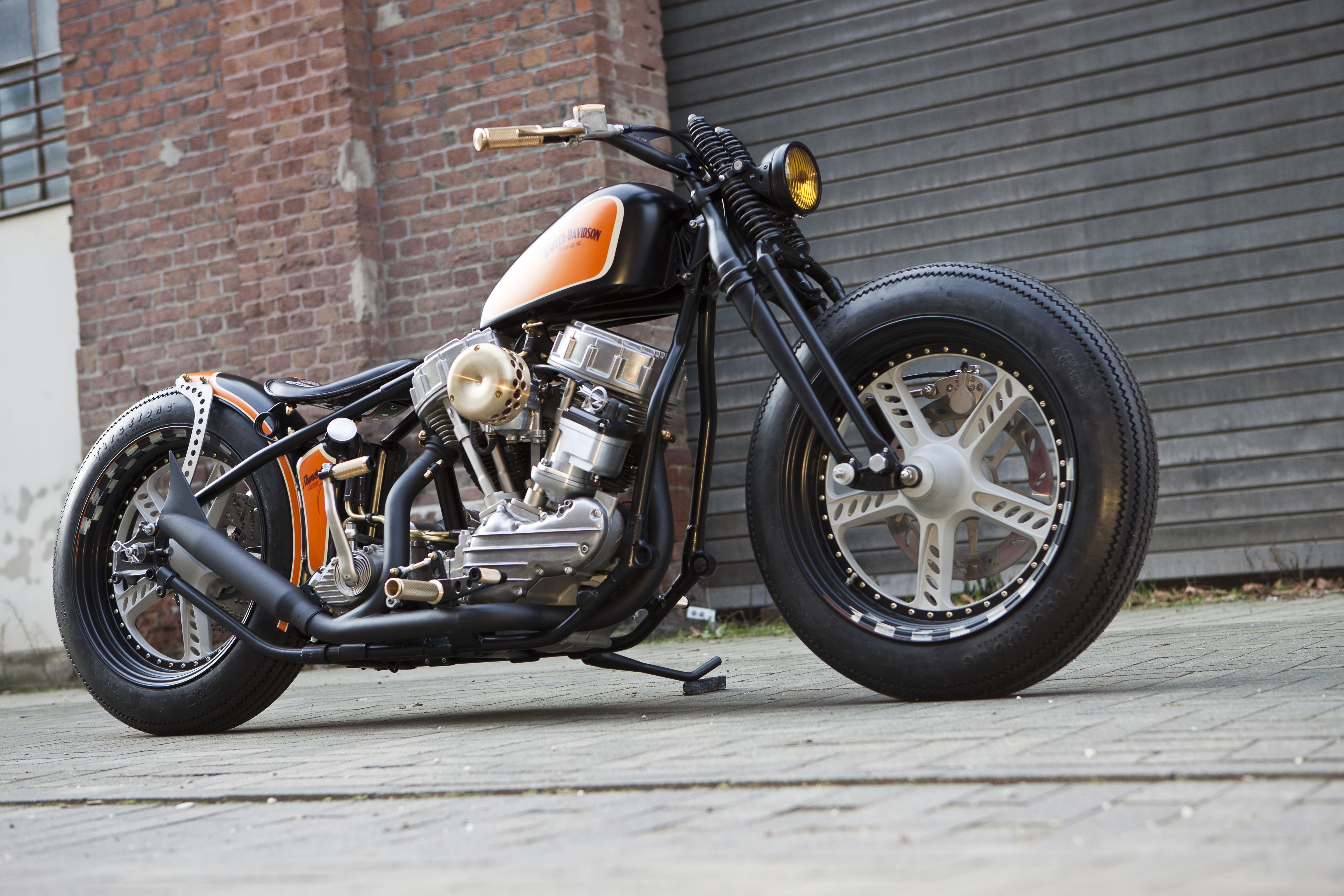 1951 Harley-Davidson Flying Pan by Thunderbike