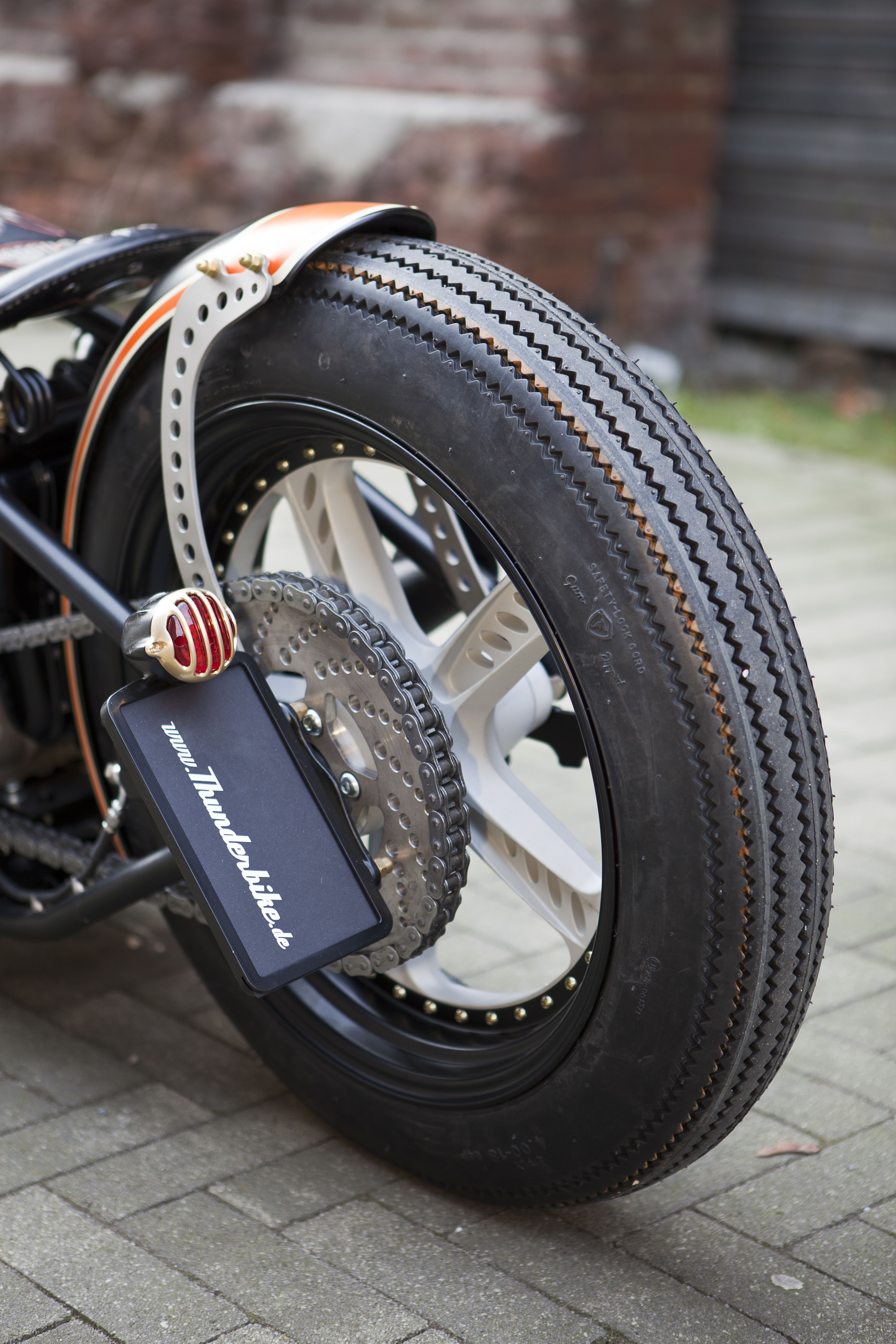 1951 Harley-Davidson Flying Pan by Thunderbike