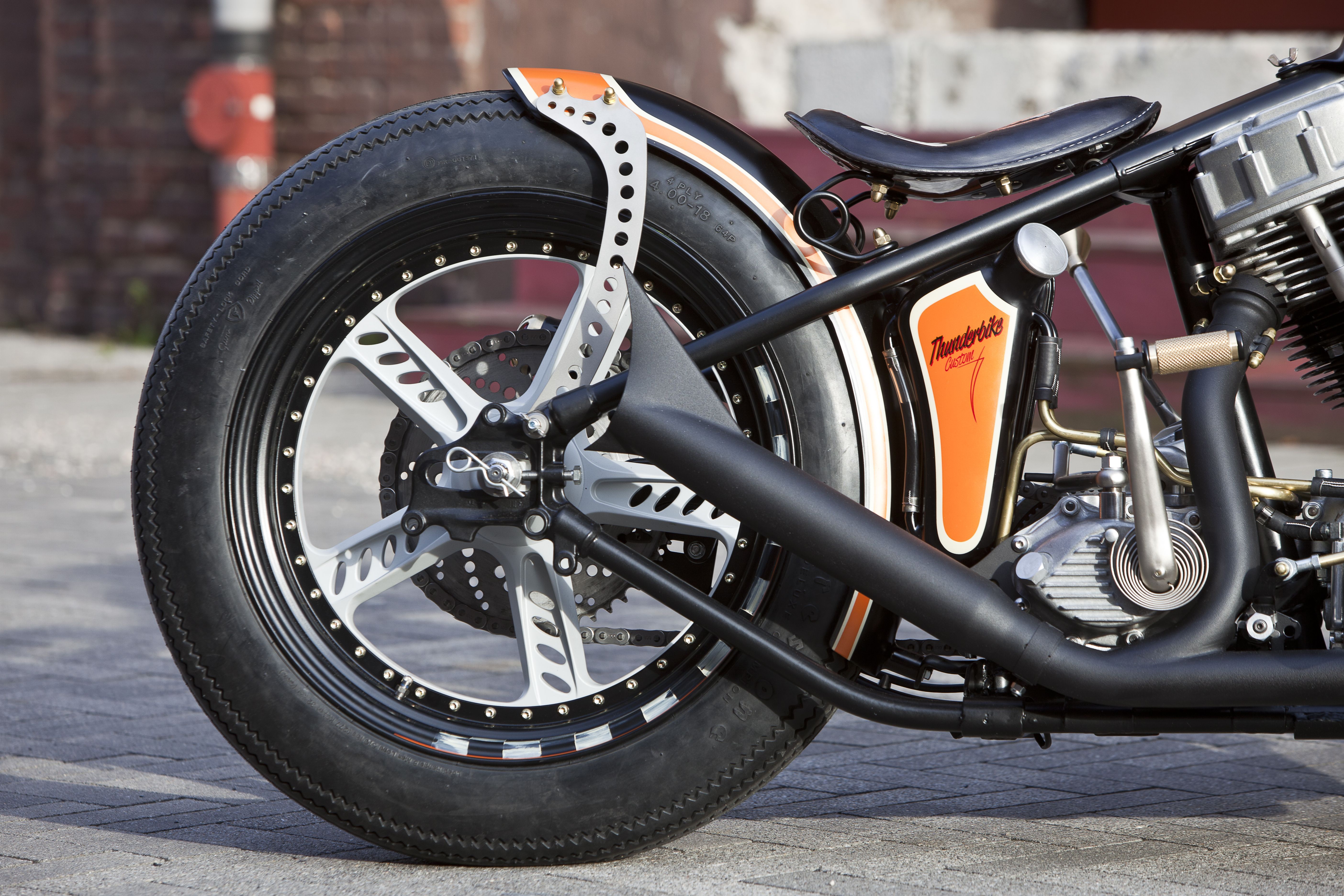 1951 Harley-Davidson Flying Pan by Thunderbike