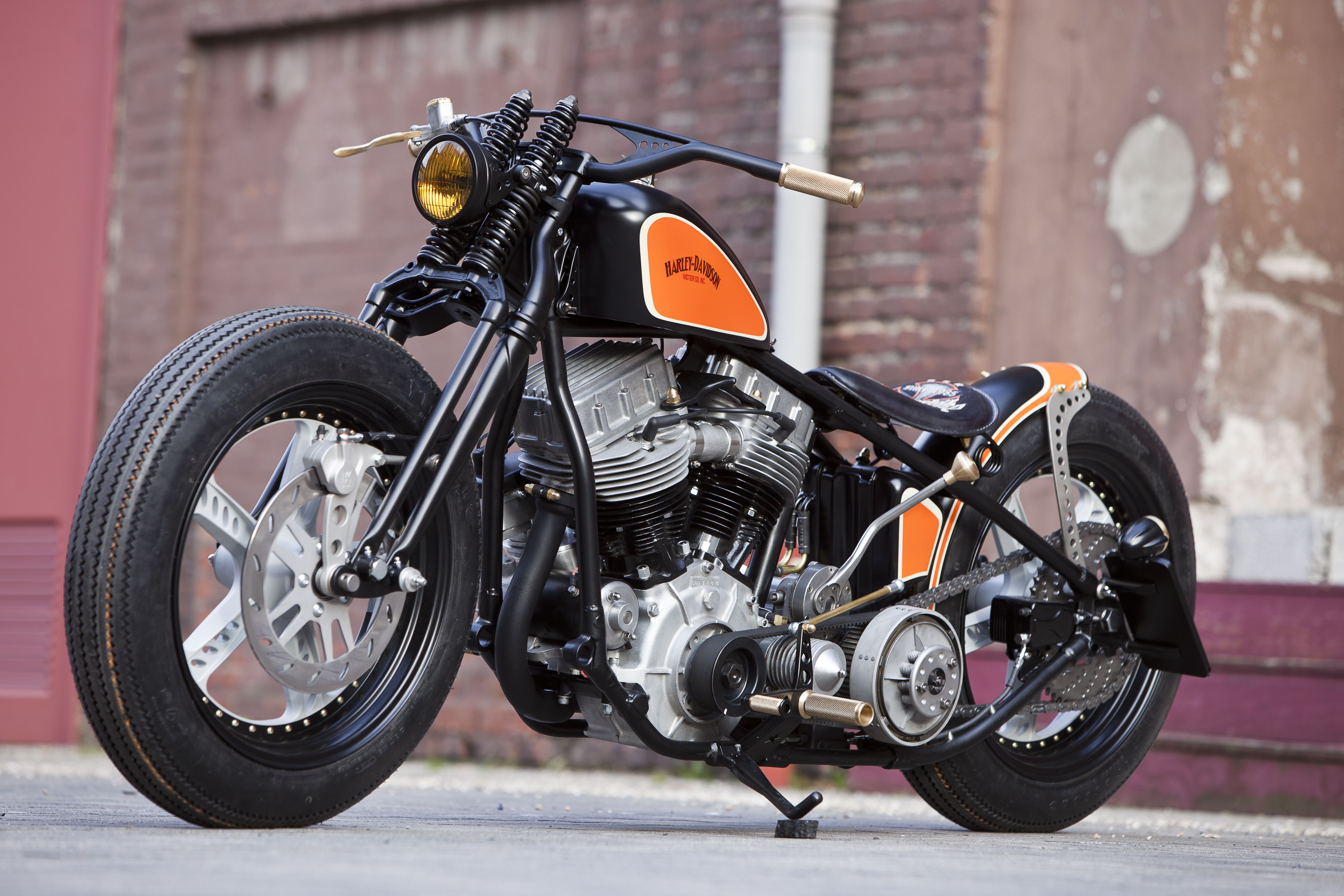 1951 Harley-Davidson Flying Pan by Thunderbike