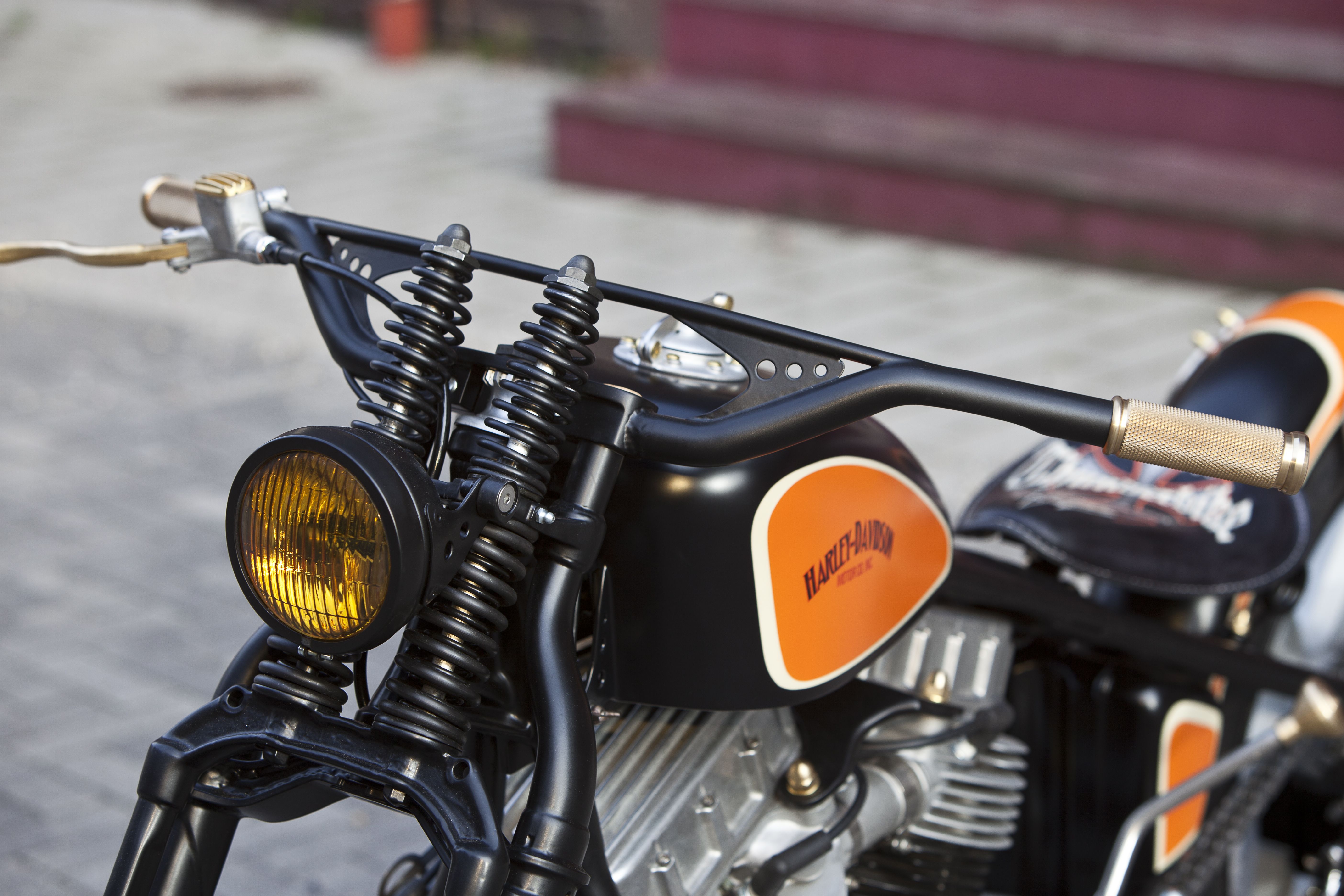 1951 Harley-Davidson Flying Pan by Thunderbike