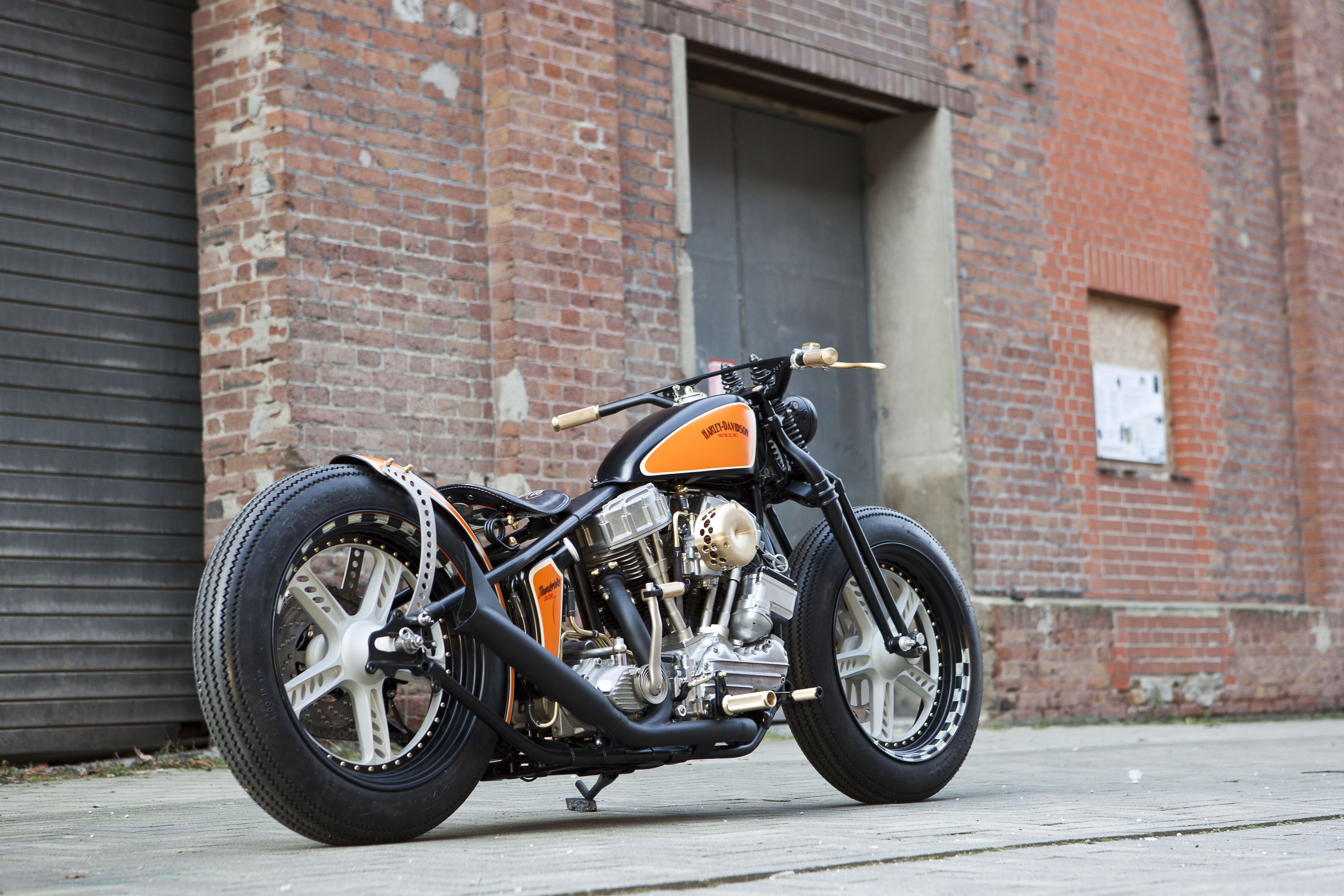 1951 Harley-Davidson Flying Pan by Thunderbike