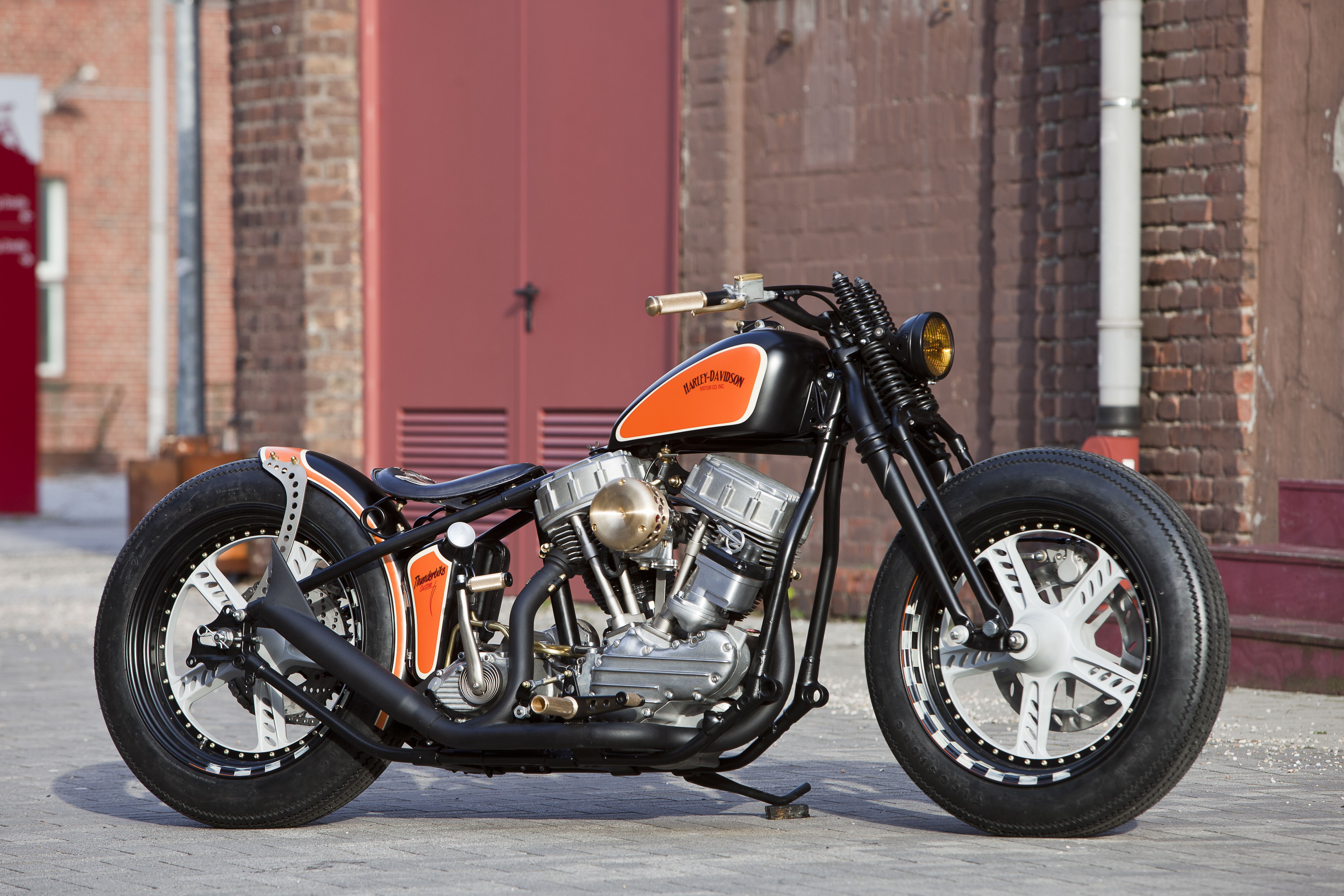 1951 Harley-Davidson Flying Pan by Thunderbike