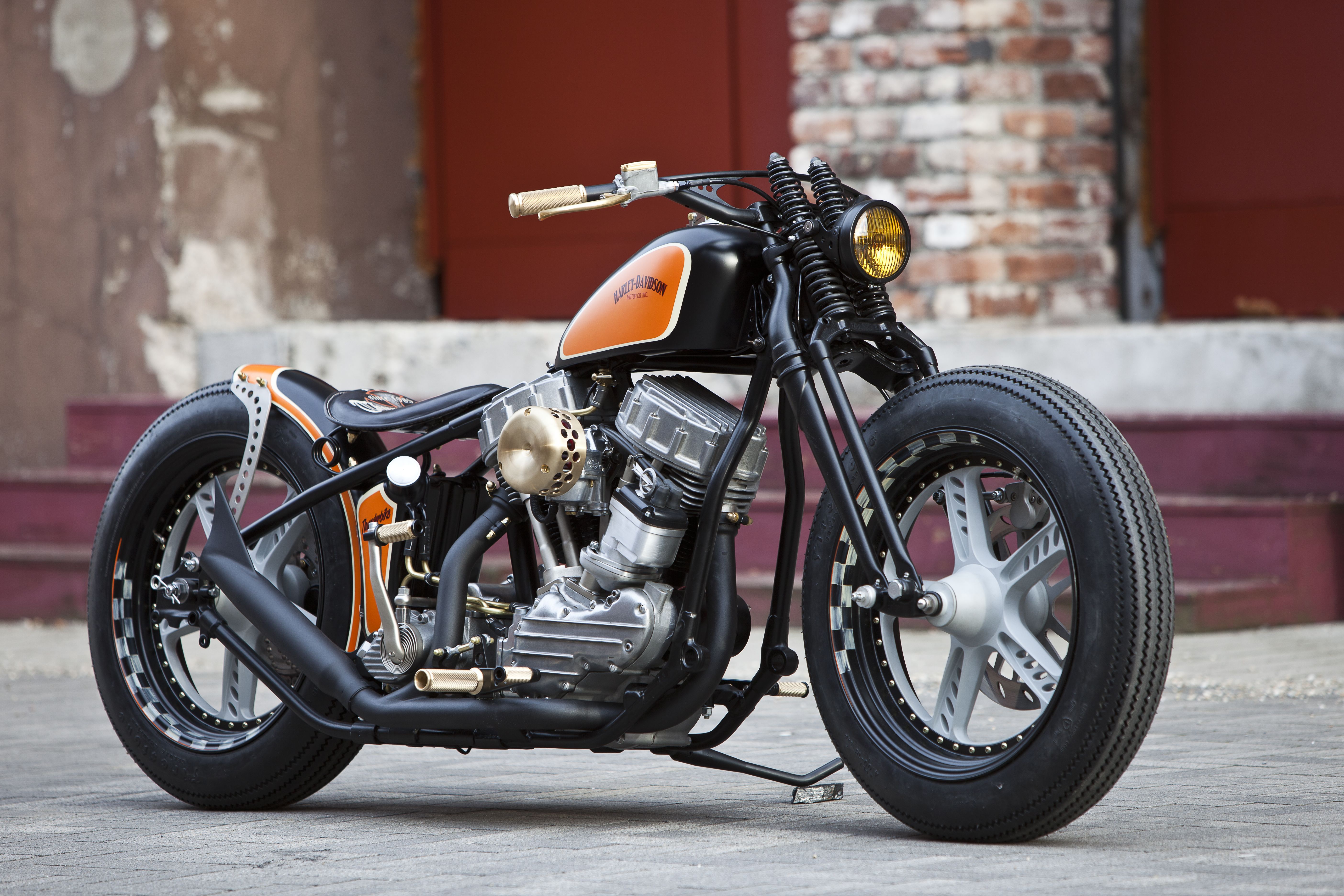 1951 Harley-Davidson Flying Pan by Thunderbike