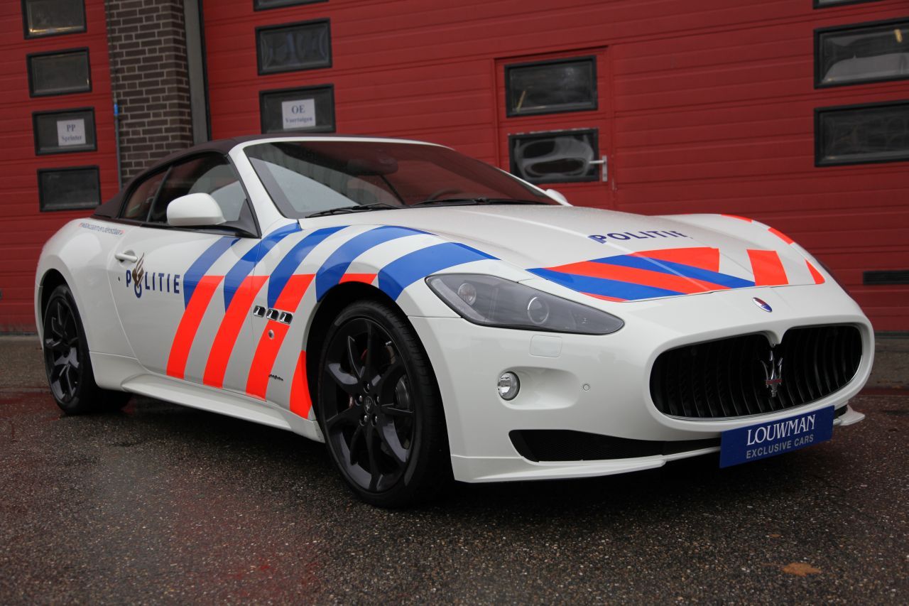  Maserati GranCabrio Politie