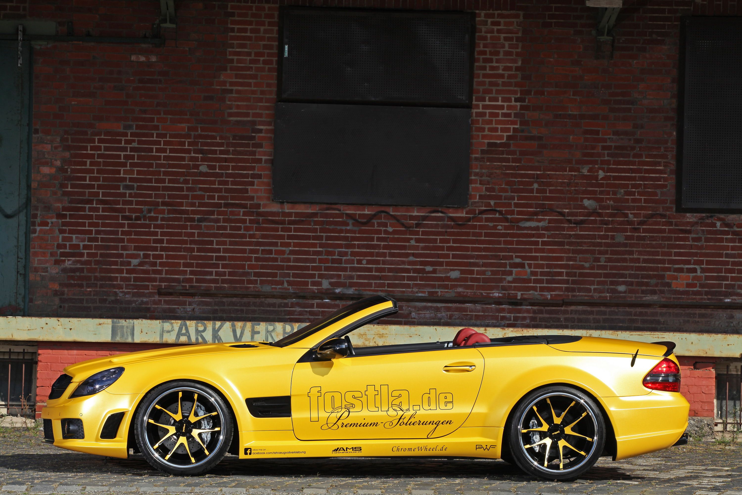 2012 Mercedes-Benz SL 55 AMG Liquid Gold by fostla.de