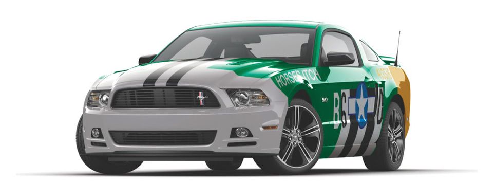 2013 Ford Mustang Track Fighter by Pictographics