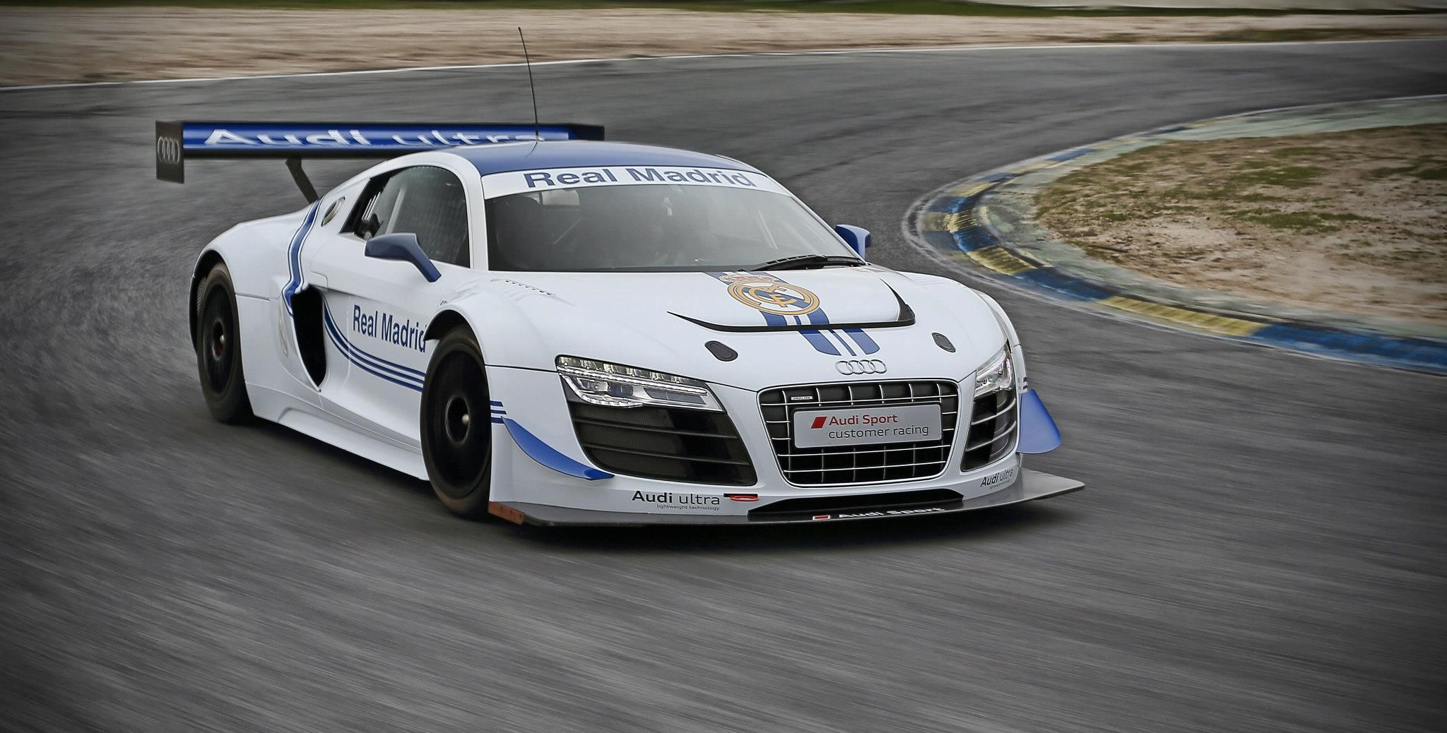 2013 Audi R8 LMS Real Madrid Edition