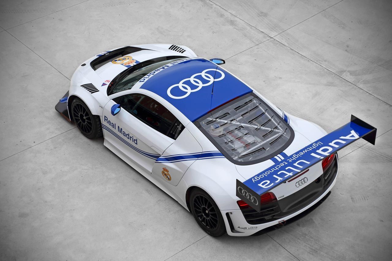 2013 Audi R8 LMS Real Madrid Edition